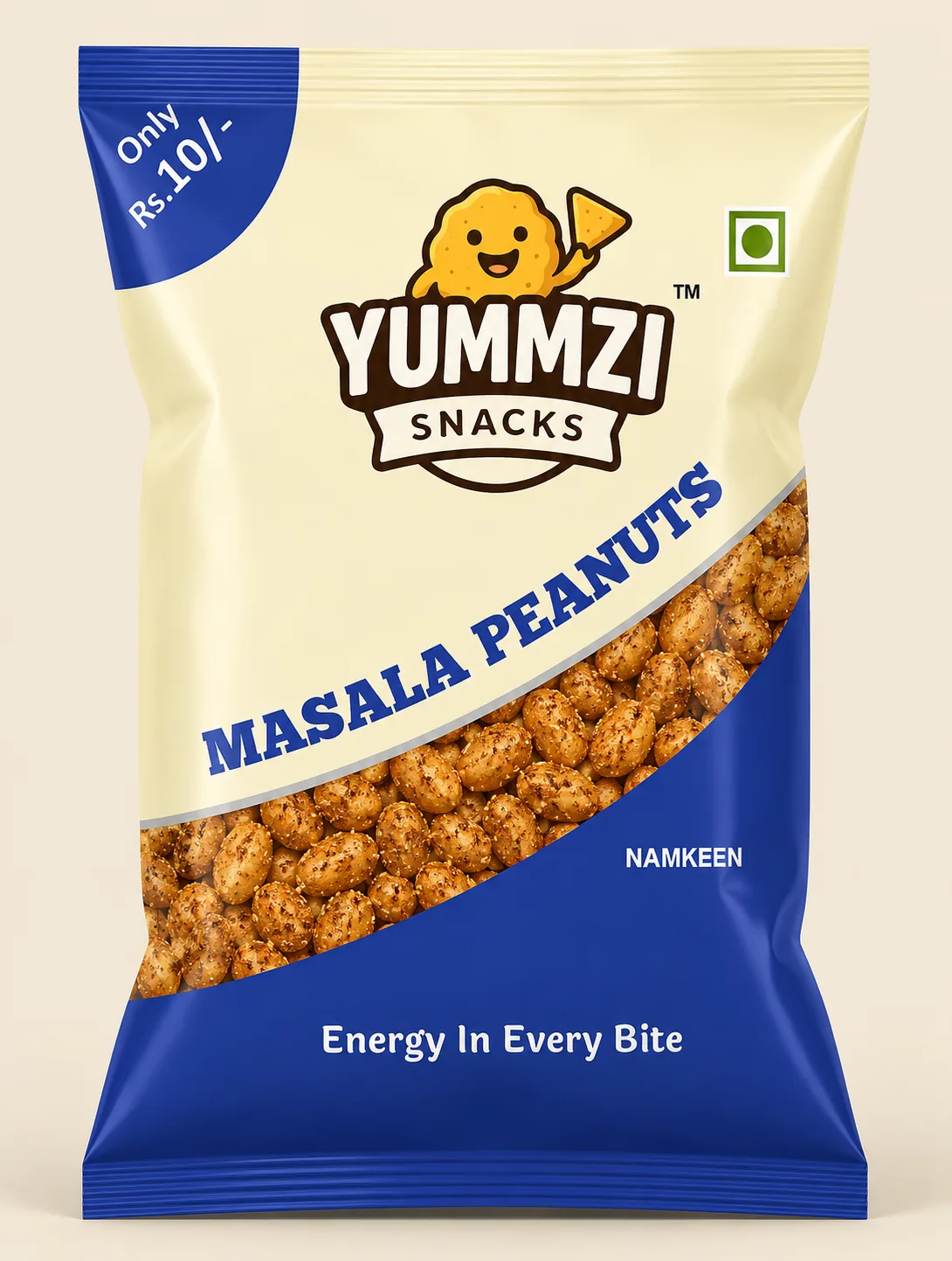 Masala peanuts snack pouch